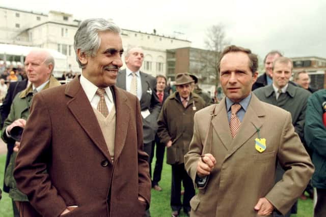 Prince Khalid Abdullah (left) became one of racing's greatest ever owner-breeders.