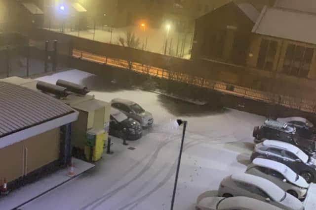 Snow is forecast for most of the day across West Yorkshire (Photo: WYP)