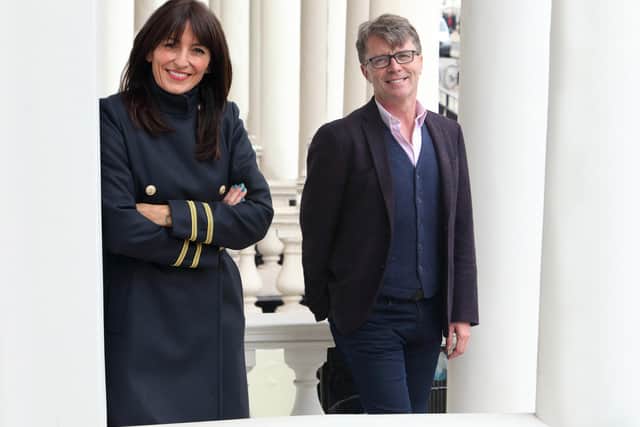 Presenter of Long Lost Family Davina McCall and Nicky Campbell  Picture: Photographer Tony Ward/ITV