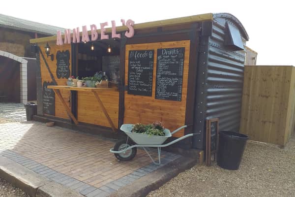Annabel's cafe on Loversall Farm, Doncaster