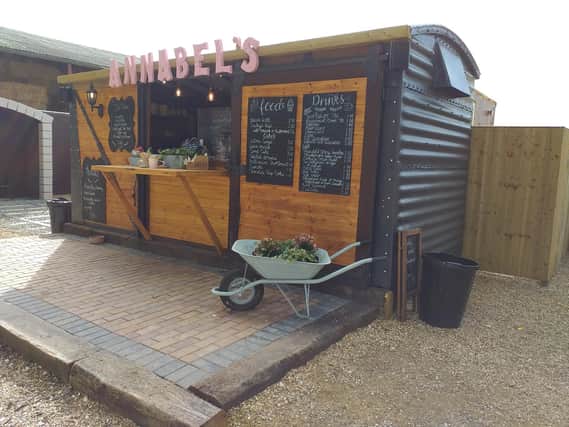 Annabel's cafe on Loversall Farm, Doncaster