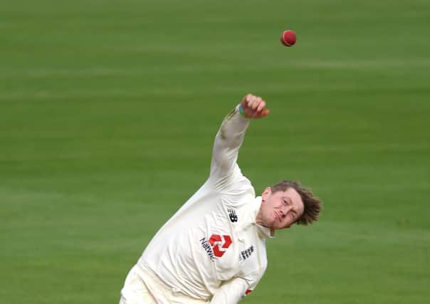 England's Dom Bess. Picture: Mike Hewitt/PA
