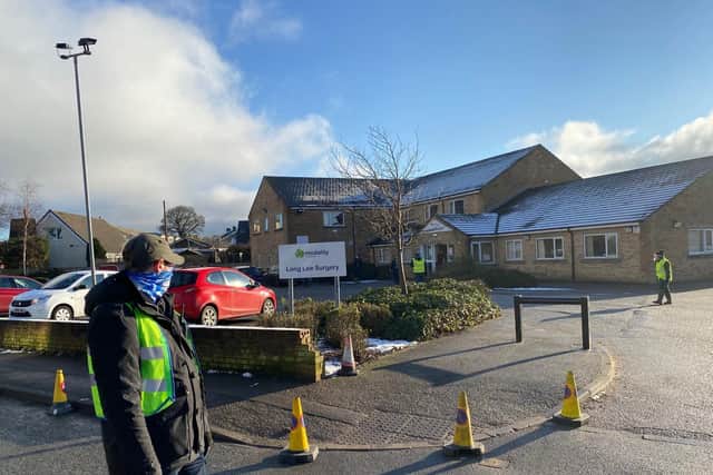 In Skipton the partnership has set up one of the main vaccination hubs in the area with a capacity to vaccinate over 500 people a day at Long Lee in Keighley. Photo credit: Submitted picture