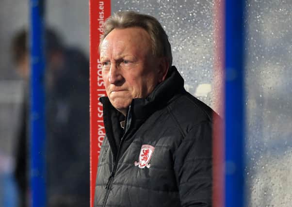 Middlesbrough manager Neil Warnock: Honoured to be playing.