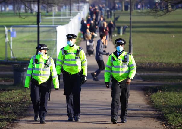 Policing in the lockdown continues to be scrutinised.