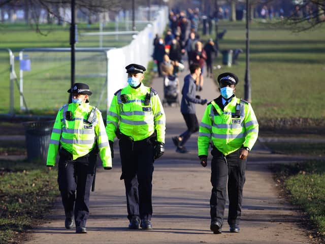 Policing in the lockdown continues to be scrutinised.