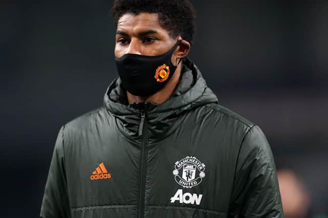 Manchester United and England footballer Marcus Rashford continues to lead by example on social policy,