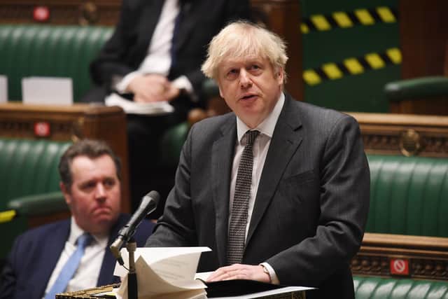 Boris Johnson is still to spell out the Government's 'levelling up' plan.