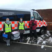 Practice nurses and mountain rescue volunteers teamed up to take Covid-19 vaccines to the homes of vulnerable people living in isolated areas