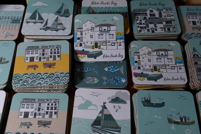 Many of the products Jessica sells are inspired by Yorkshire's coast. (Simon Hulme).