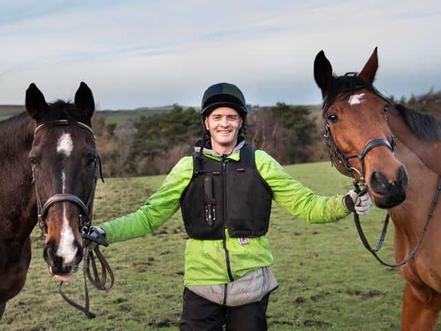 The former drug addict credits horses and his mentor Alison Garner for saving his life