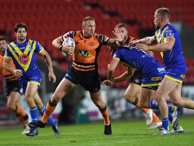 Chance to impress: England coach Shaun Wane says there is still chance for Castleford's Liam Watts to make the World Cup squad. Picture: Jonathan Gawthorpe