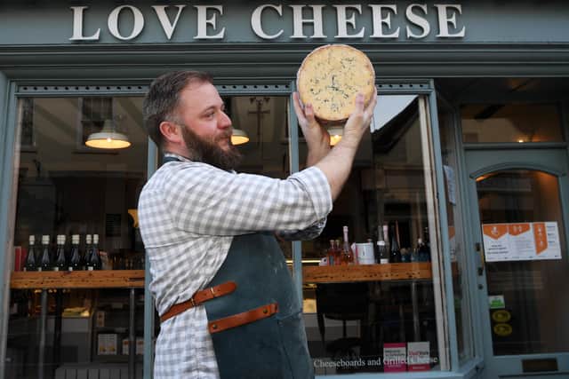 Harry Baines of York-based Love Cheese.