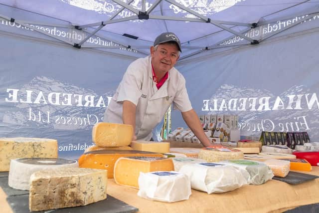 Jeremy Benn, owner of Wharfedale Fine Cheese.Image: James Hardisty