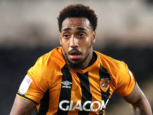 Mallik Wilks fired Hull City into a 51st-minute lead against Blackpool. Pictures: Getty Images