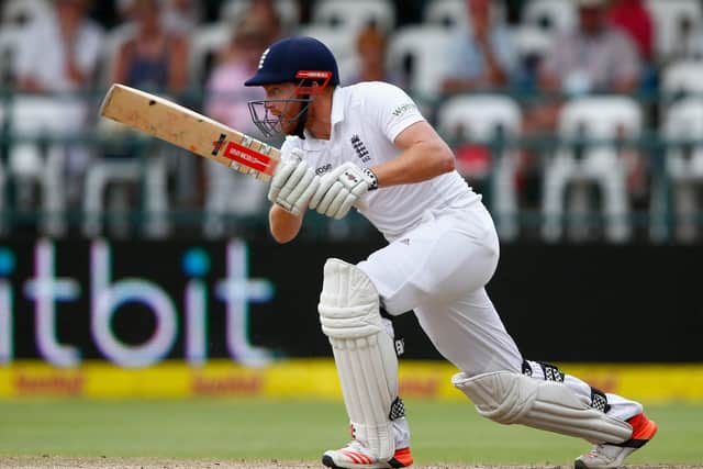 CAPE TOWN, SOUTH AFRICA - JANUARY 06:  Jonny Bairstow of England bats during day five of the 2nd Test at Newlands Stadium on January 6, 2016 in Cape Town, South Africa.  (Photo by Julian Finney/Getty Images)