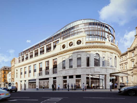 The law firm's Leeds office will be joining Channel 4 in the six-storey Majestic building, which was formerly both a cinema and a nightclub.