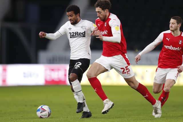 SAM AGAIN: Rotherham United will be hoping to build on their 1-0 win at Derby by beating Stoke City on Tuesday night. Picture: Darren Staples/Sportimage
