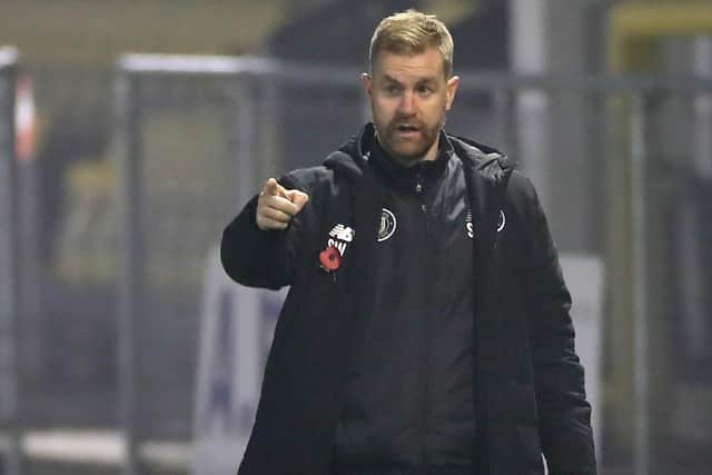 Harrogate Town manager Simon Weaver will be looking for three points at home to Exeter on Tuesday night.