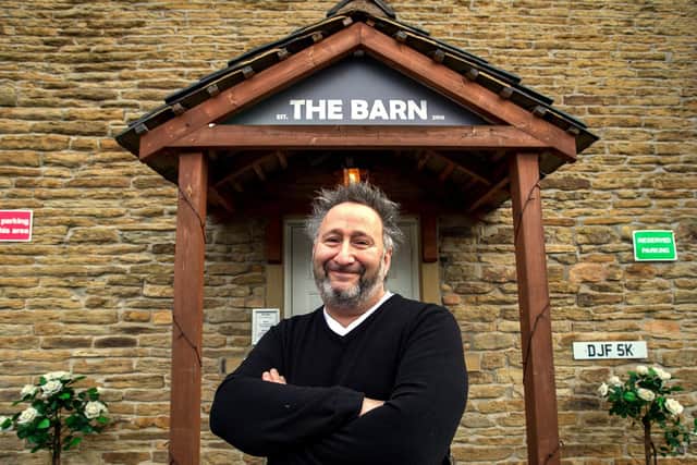 Ben Franco, owner of The Barn restaurant in Almondbury, says he wanted to help because the village has been good to him.