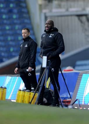 Group effort: Doncaster Rovers manager Darren Moore. Picture by Simon Hulme