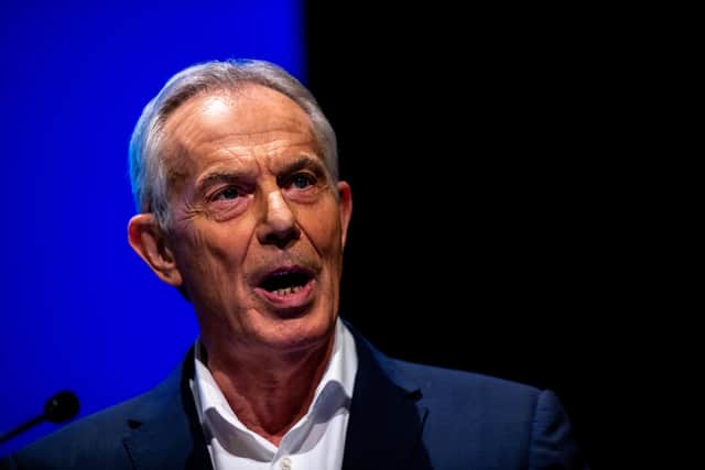 Tony Blair encouraged more people to go to university when prime minister.