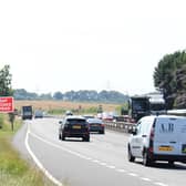 The A19, which has three times more central reservation gaps than a typical dual carriageway, carries 32,000 vehicles a day.