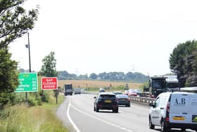 The A19, which has three times more central reservation gaps than a typical dual carriageway, carries 32,000 vehicles a day.