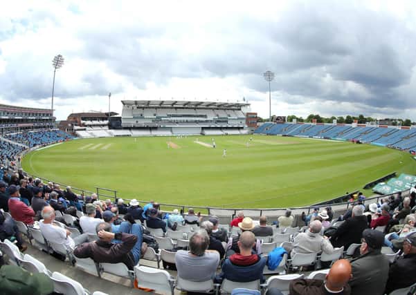 COMEBACK: Yorkshire CCC chief executive Mark Arthur is confident socially-distanced crowds will be able watch county cricket at Headingley from the start of the 2021 season. Picture by Ash Allen/SWpix.com