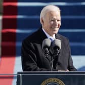 President Joe Biden speaks during the 59th Presidential Inauguration at the U.S. Capitol in Washington. Photo: AP Photo/Patrick Semansky, Pool