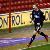 Middlesbrough's George Saville celebrates scoring his side's second goal. Picture: PA