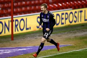 Middlesbrough's George Saville celebrates scoring his side's second goal. Picture: PA
