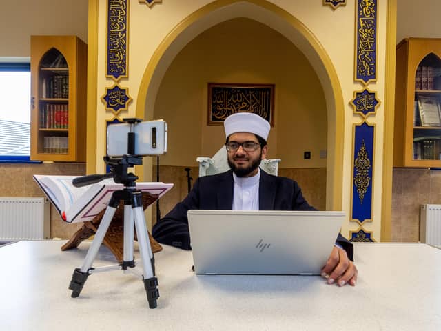 Qari Asim is Senior Imam at Makkah Mosque, Leeds, and chair of the Mosques and Imams National Advisory Board. This was him conducting Friday prayers online last year.