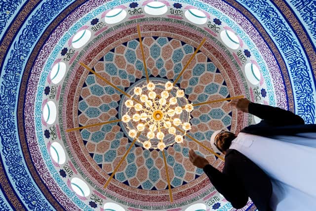 Qari Asim at Makkah Mosque in Leeds.