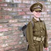 Pictured, Myles Fairhurst, a student from Richmond School and Sixth Form College, who has released a trailer for his upcoming World War One inspired film. Photo credit: Submitted picture