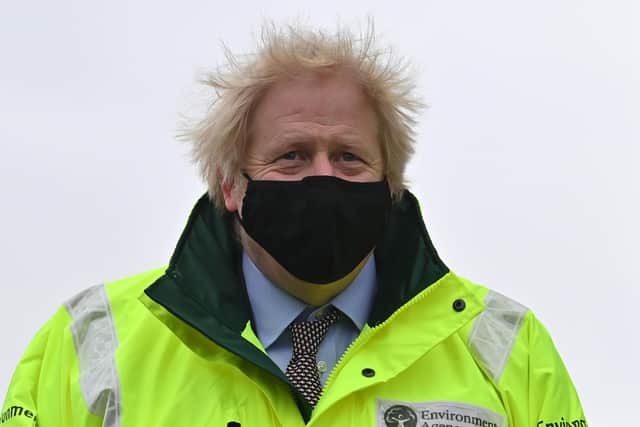 Boris Johnson says the planting of more trees will better protect flood-stricken areas.