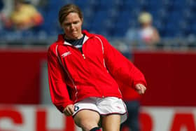 Stepping in: Hege Riise. Picture: Getty Images