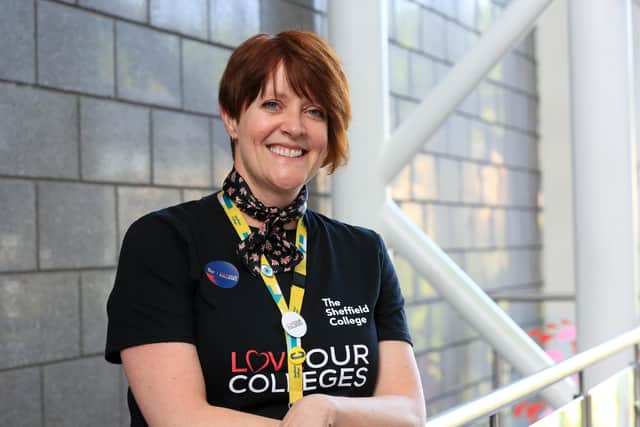 Angela Foulkes is Chief Executive and Principal of The Sheffield College.