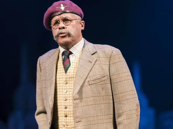 Gary Wilmot on stage in Flowers for Mrs Harris, which premiered in Sheffield in 2016.(Picture: Johan Persson).