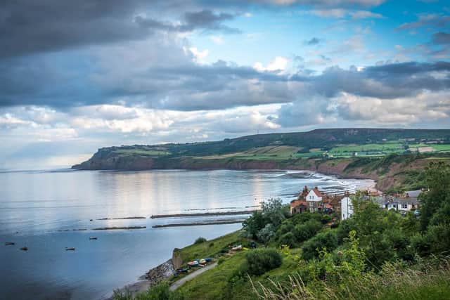The hall is within a few  minutes walk of the beach at Robin Hood's Bay