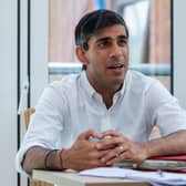 Chancellor Rishi Sunak when interviewed by The Yorkshire Post last summer.