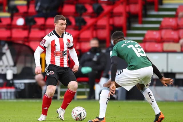 John Fleck of Sheffield Utd during the FA Cup match with Plymouth (Picture: Simon Bellis/Sportimage)
