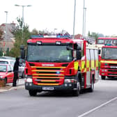 Fire engines - stock image