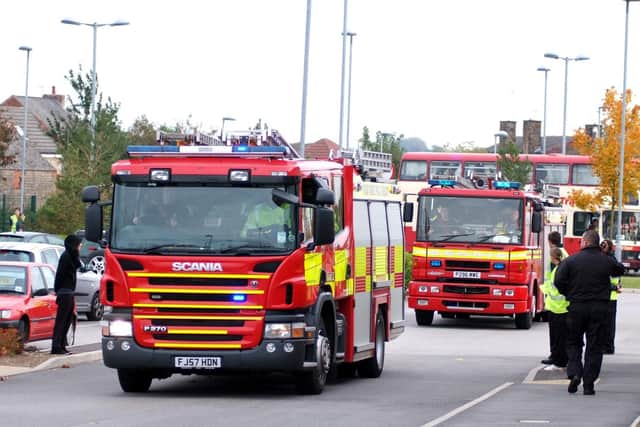Fire engines - stock image