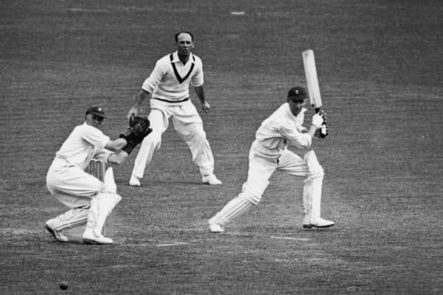England captain Joe Root joined another Yorkshire and England great, Sir Len Hutton, on 19 Test centuries with his second Test ton in Galle. Picture: Central Press/Hulton Archive/Getty Images