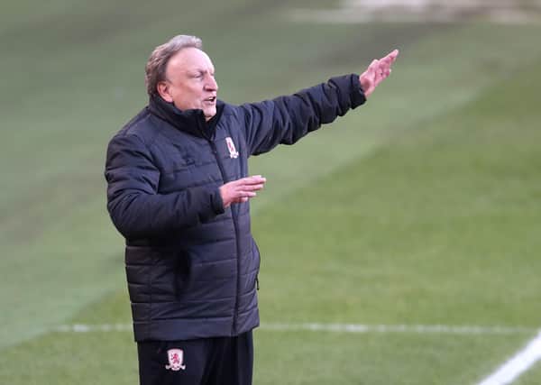 Middlesbrough manager Neil Warnock. Picture: PA.
