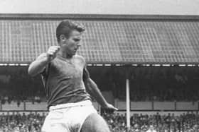 Banned for life: Defender Peter Swan in action for Sheffield Wednesday in 1961. Picture: Allsport Hulton/Archive