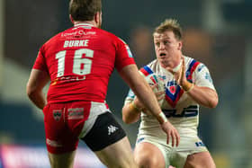 Back north: Former Sheffield and London forward Eddie Battye has signed a permanent deal at Wakefield Trinity.  Picture Bruce Rollinson