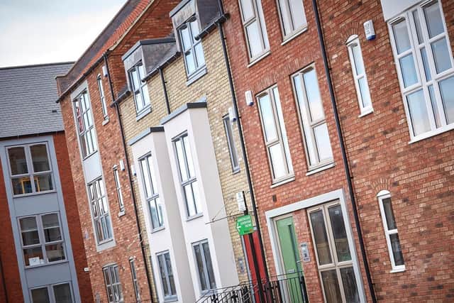 New townhouses and apartments have sprung up alongside Humber Street