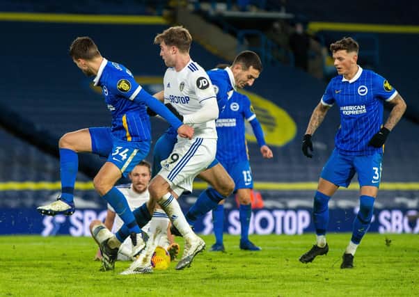 RESTED: Leeds United produced a lacklustre performance in the 1-0 defeat at home to Brighton and will look to put that right at struggling Newcastle tonight. Picture Bruce Rollinson